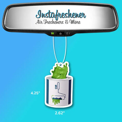 Promotional Car Air Fresheners - Custom Shape With Your Logo Instafreshener - Custom Cut Air Freshener