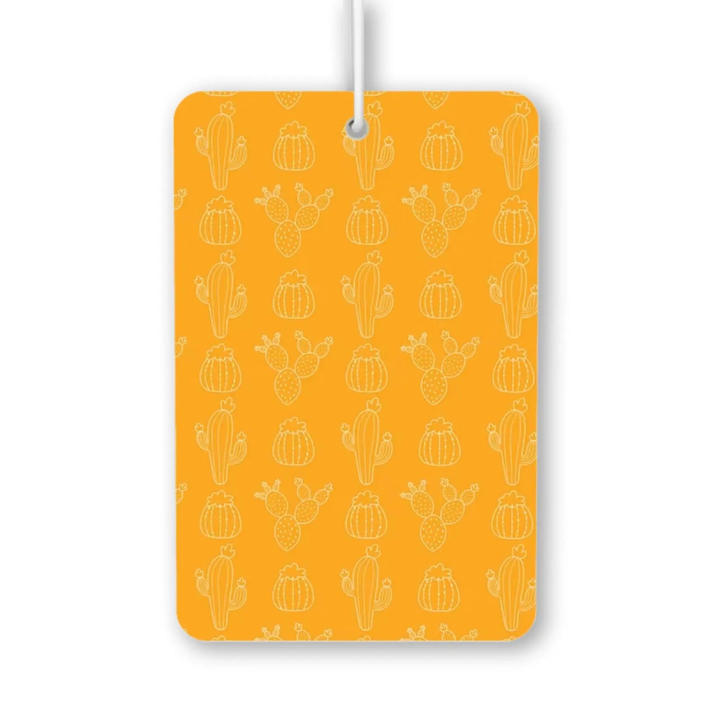 Cactus & Lemon Pattern Air Freshener
