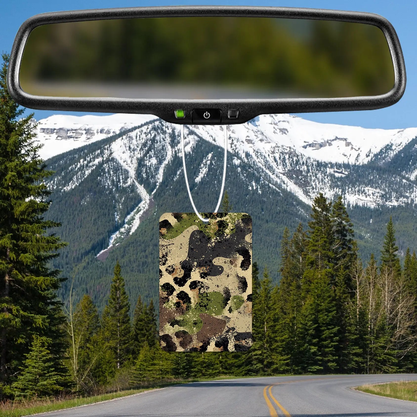 Camouflage Pattern Air Freshener