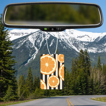 Citrus Slice Pattern Air Freshener