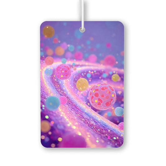 Colorful Abstract Spheres Air Freshener