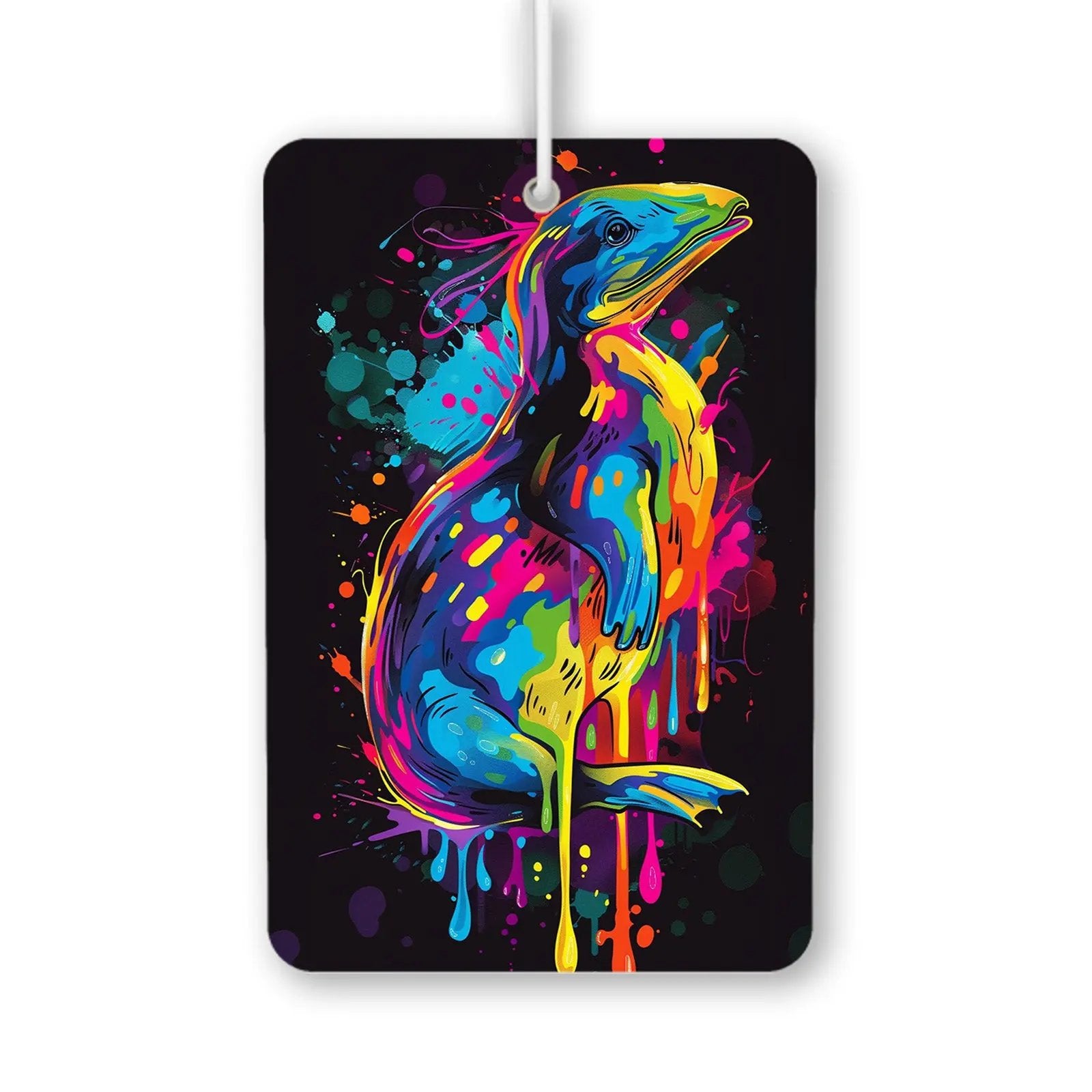 Colorful Animal Illustration Air Freshener