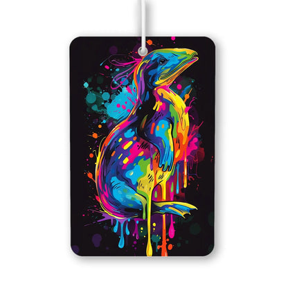 Colorful Animal Illustration Air Freshener