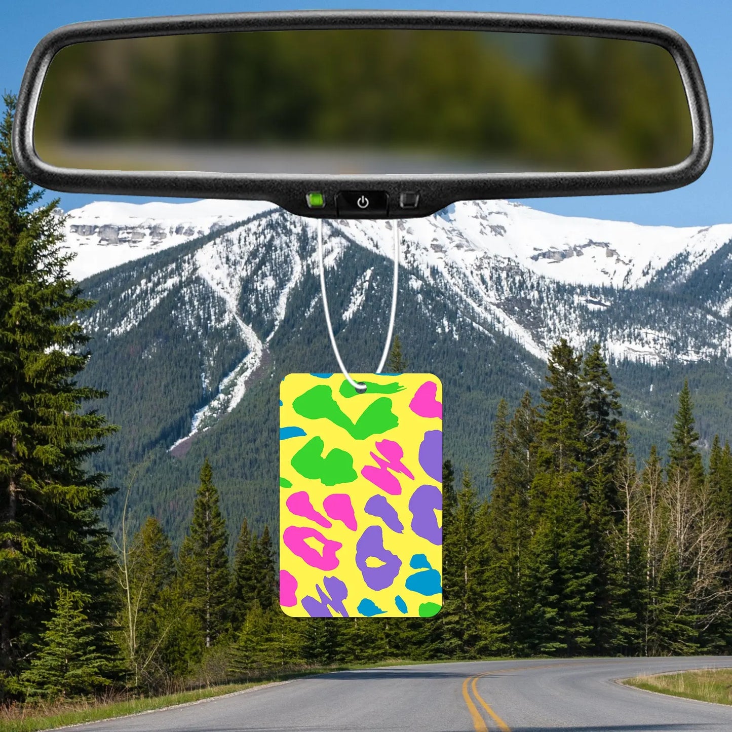 Colorful Animal Print Air Freshener