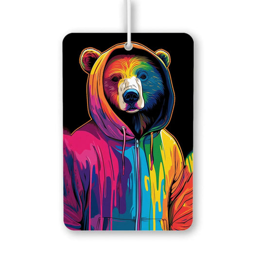 Colorful Bear in Air Freshener