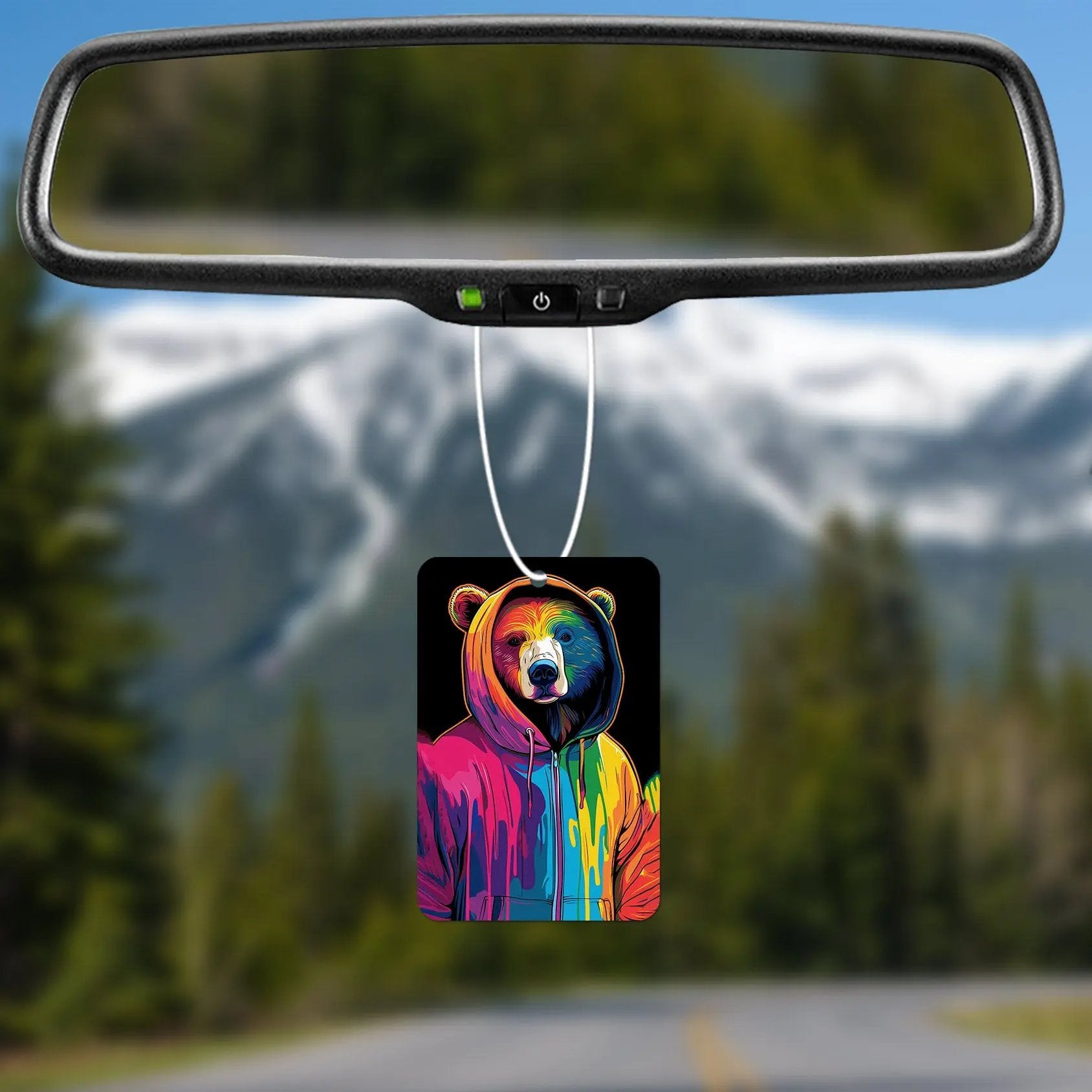 Colorful Bear in Air Freshener
