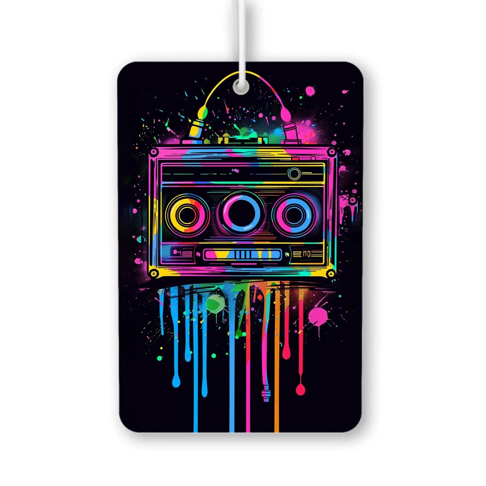 Colorful Boombox Air Freshener