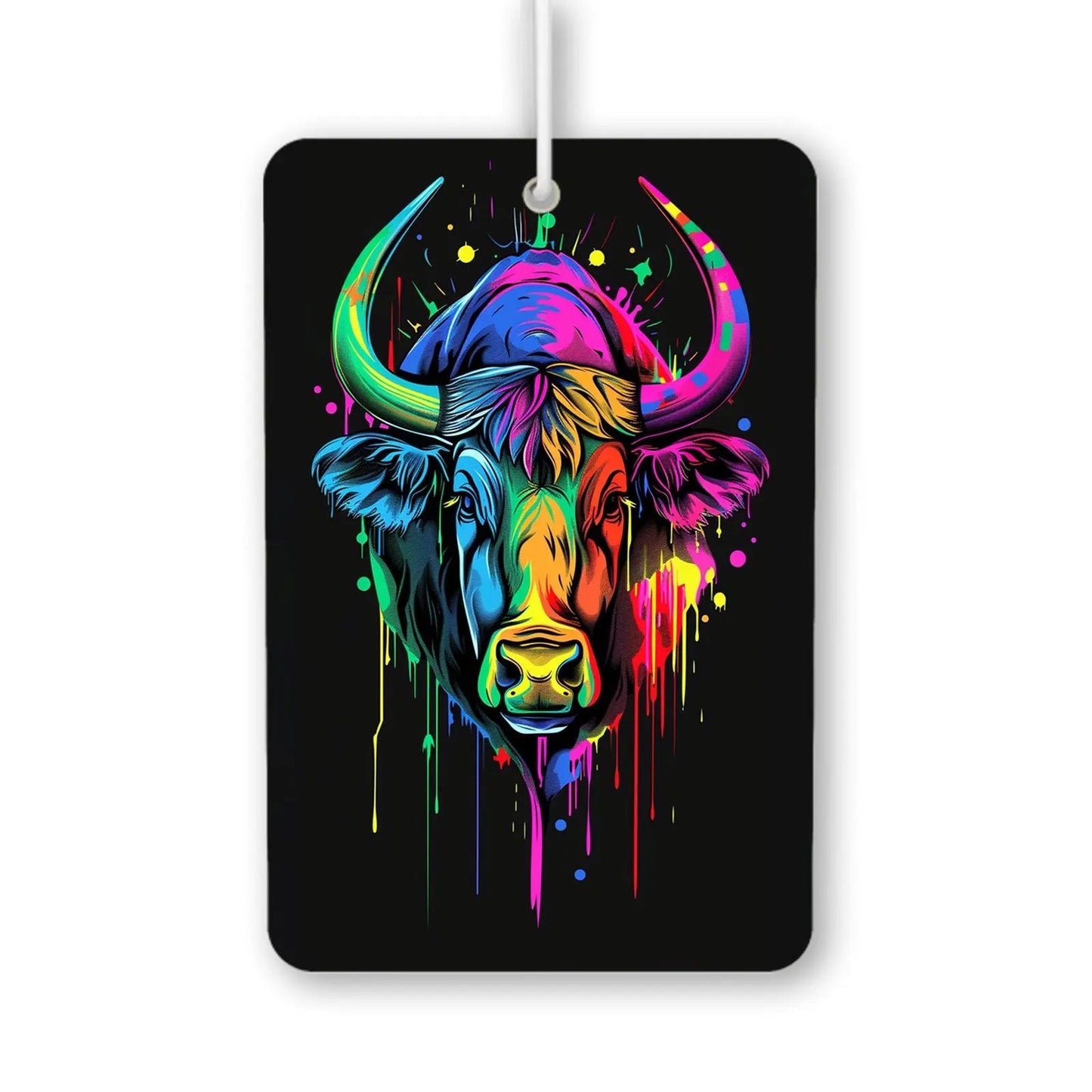 Colorful Bull Head Air Freshener