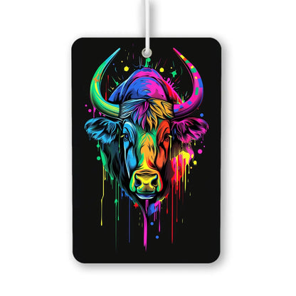 Colorful Bull Head Air Freshener
