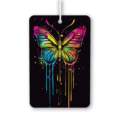 Colorful Butterfly Art Air Freshener