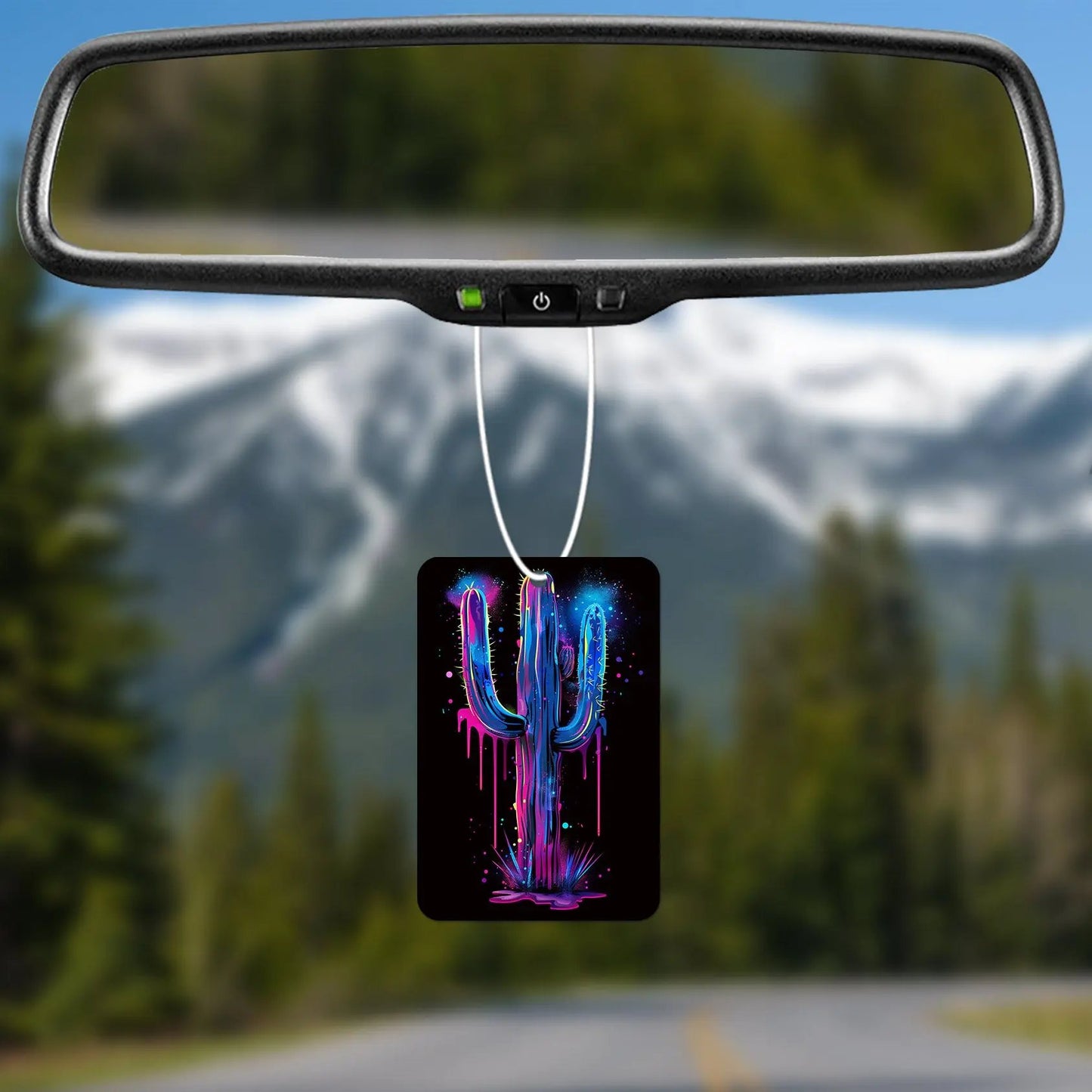 Colorful Cactus Air Freshener
