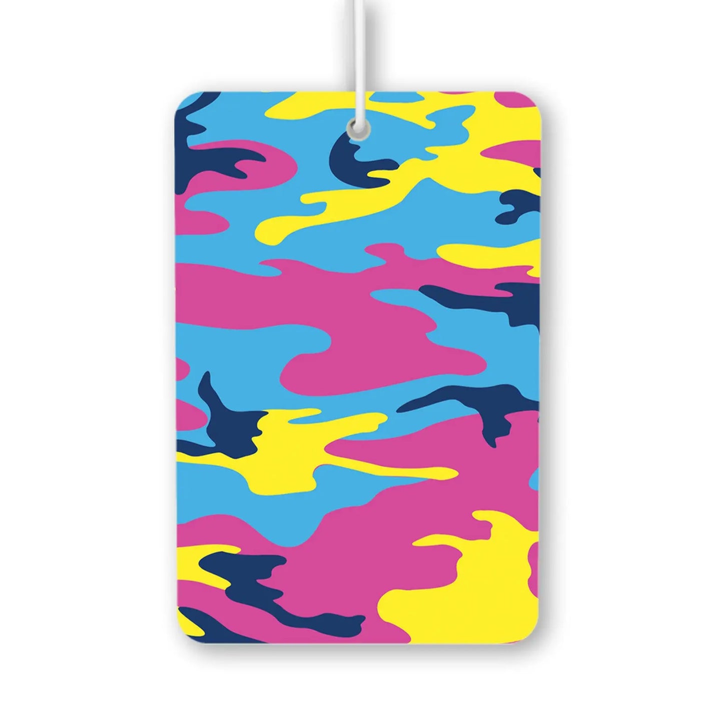 Colorful Camo Air Freshener