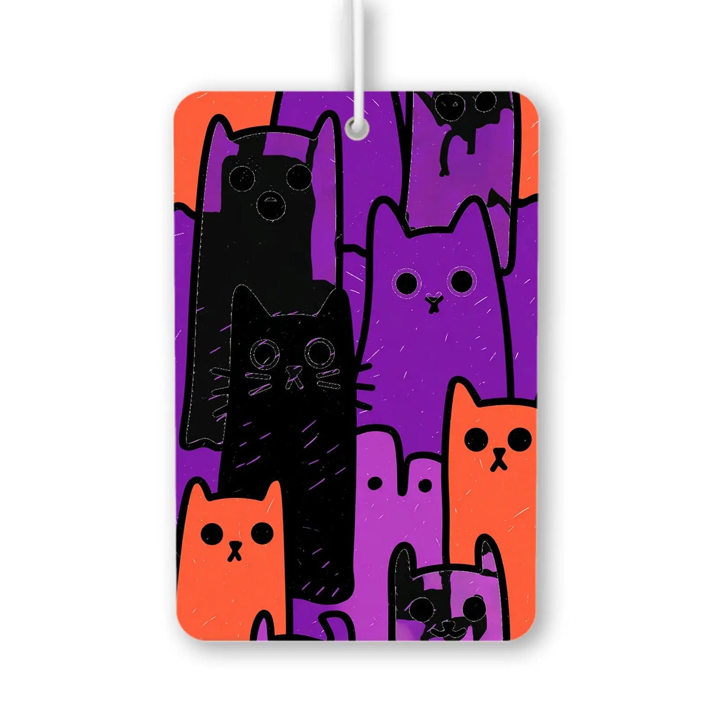 Colorful Cat Pattern Air Freshener