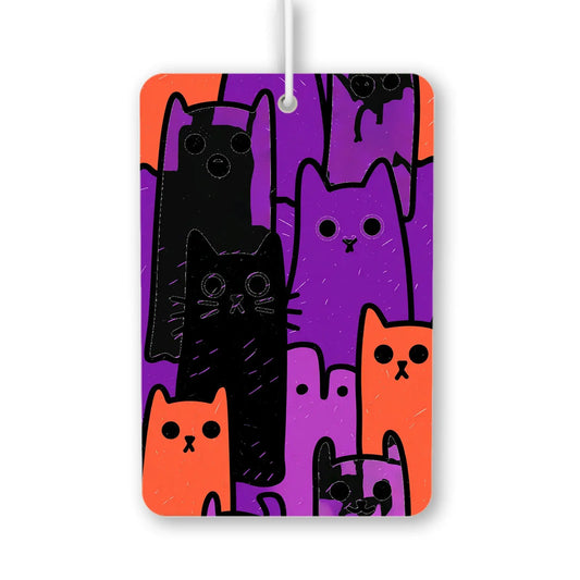 Colorful Cat Pattern Air Freshener