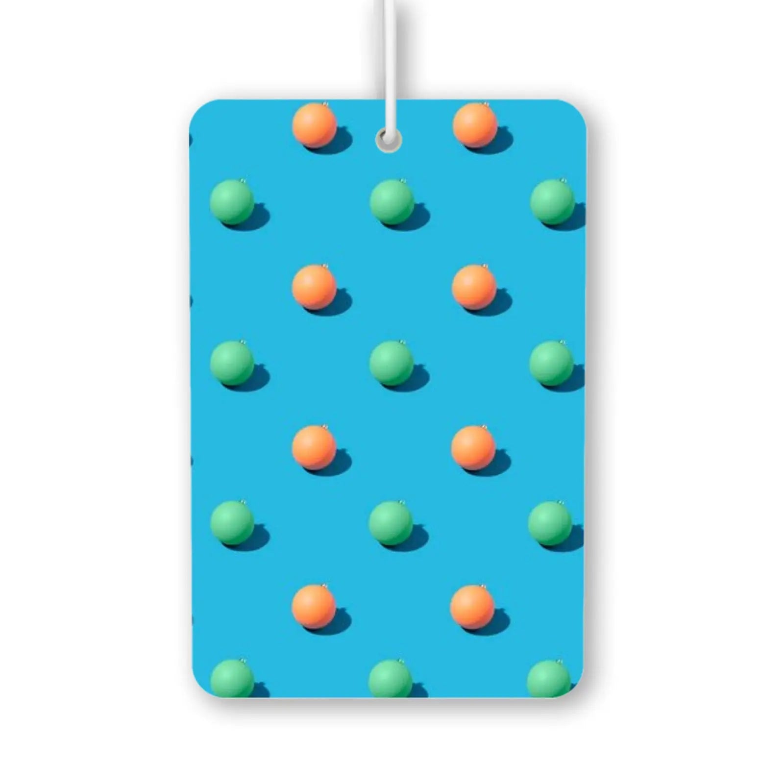 Colorful Citrus Pattern Air Freshener