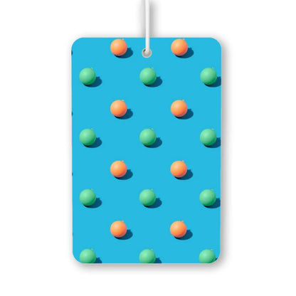 Colorful Citrus Pattern Air Freshener