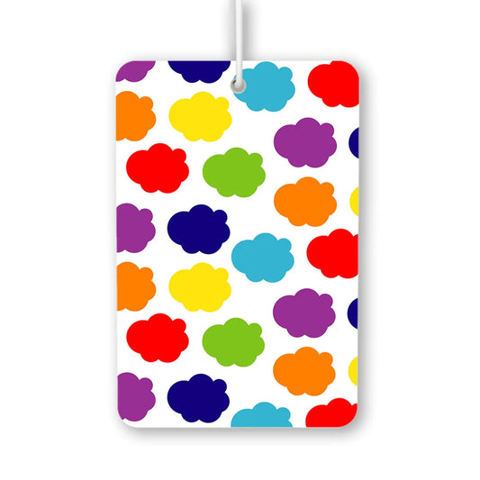 Colorful Cloud Pattern Air Freshener