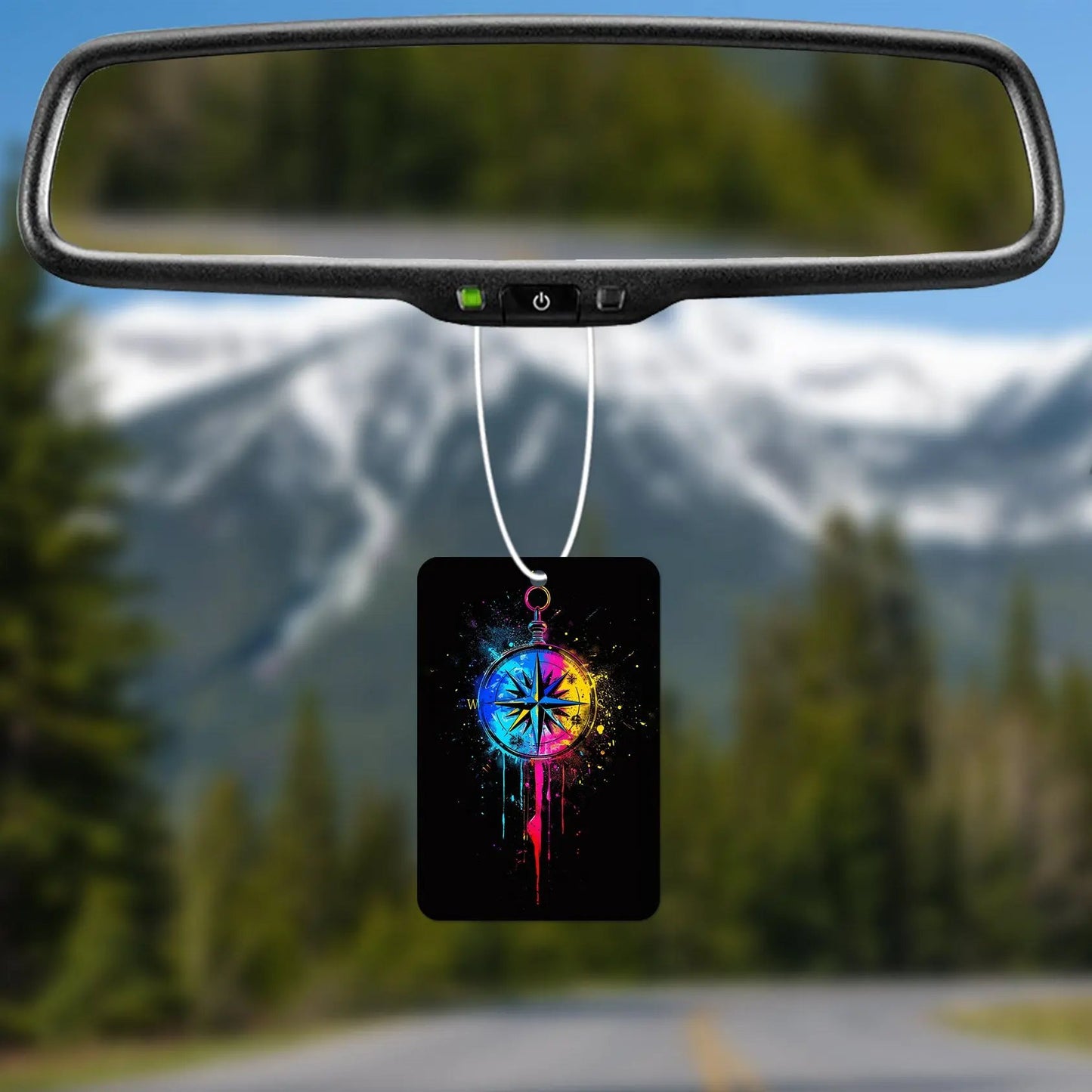Colorful Compass Air Freshener