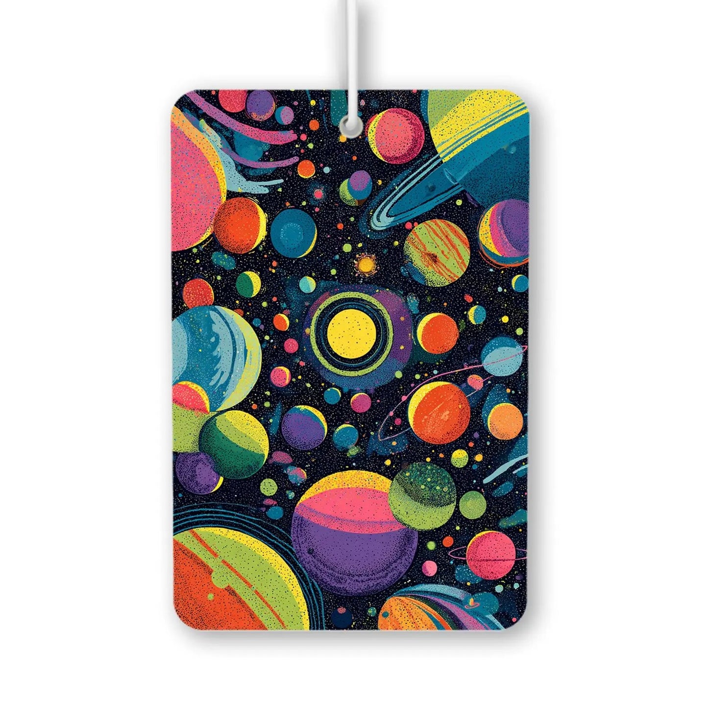 Colorful Cosmic Planets Air Freshener