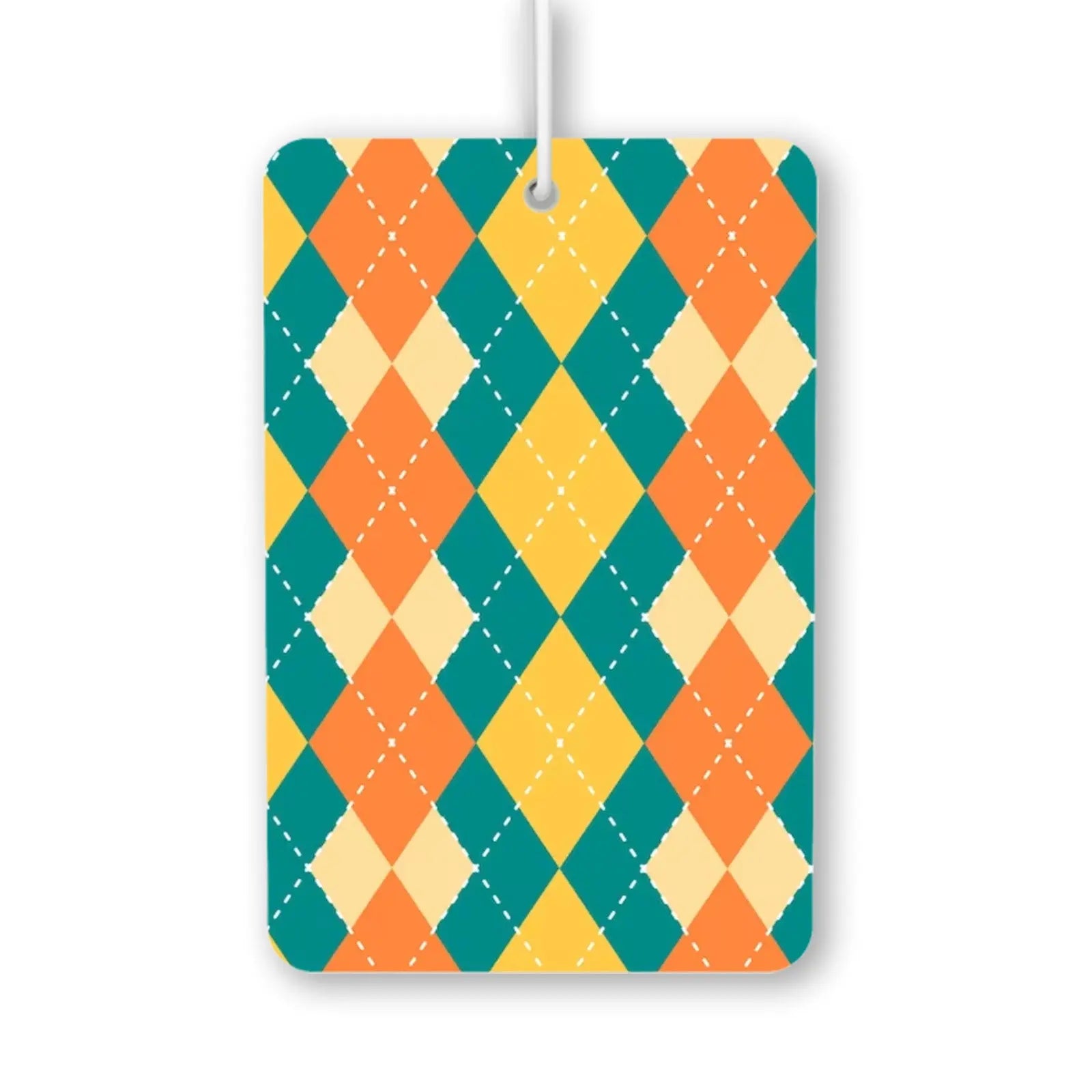 Colorful Diamond Pattern Air Freshener