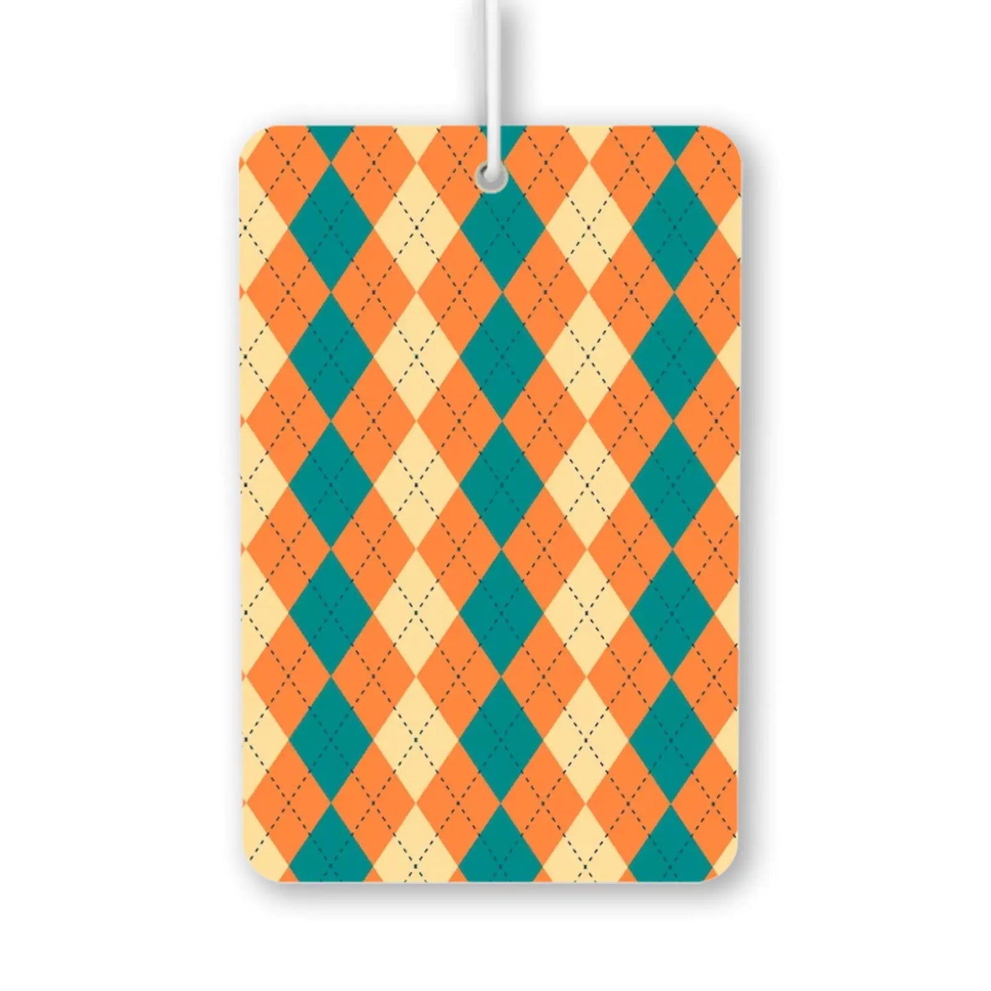 Colorful Diamond Pattern Air Freshener