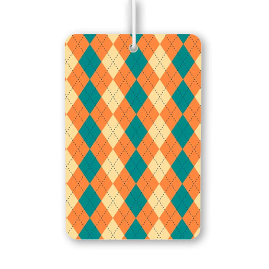 Colorful Diamond Pattern Air Freshener