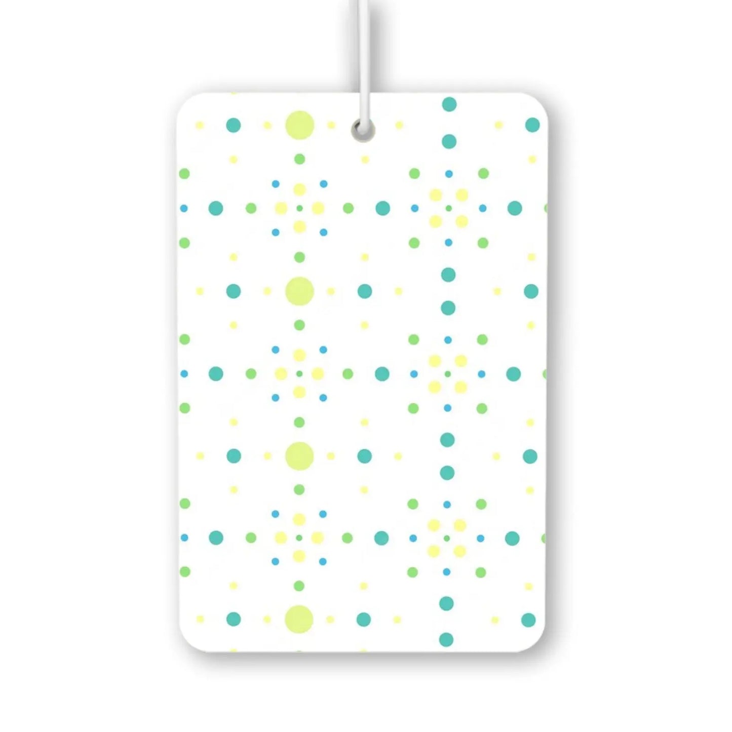 Colorful Dot Pattern Air Freshener