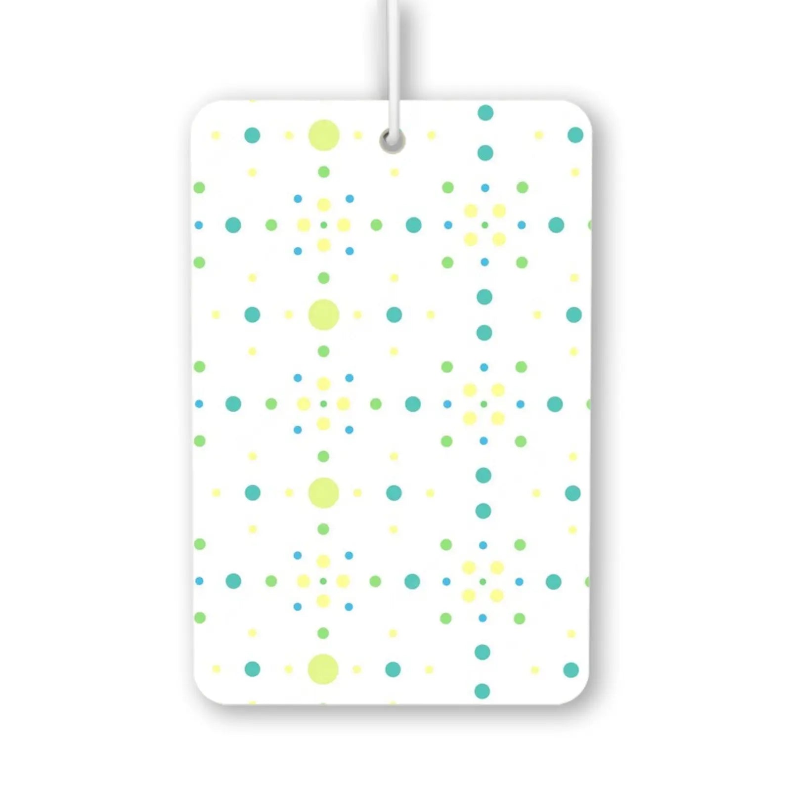 Colorful Dot Pattern Air Freshener