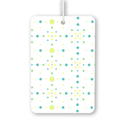 Colorful Dot Pattern Air Freshener