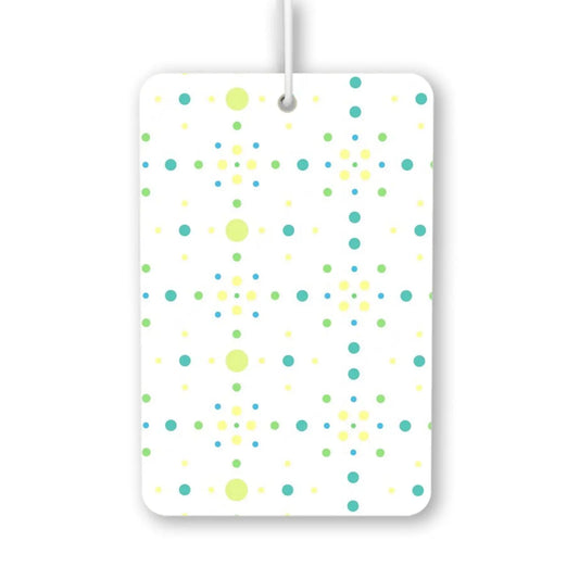 Colorful Dot Pattern Air Freshener