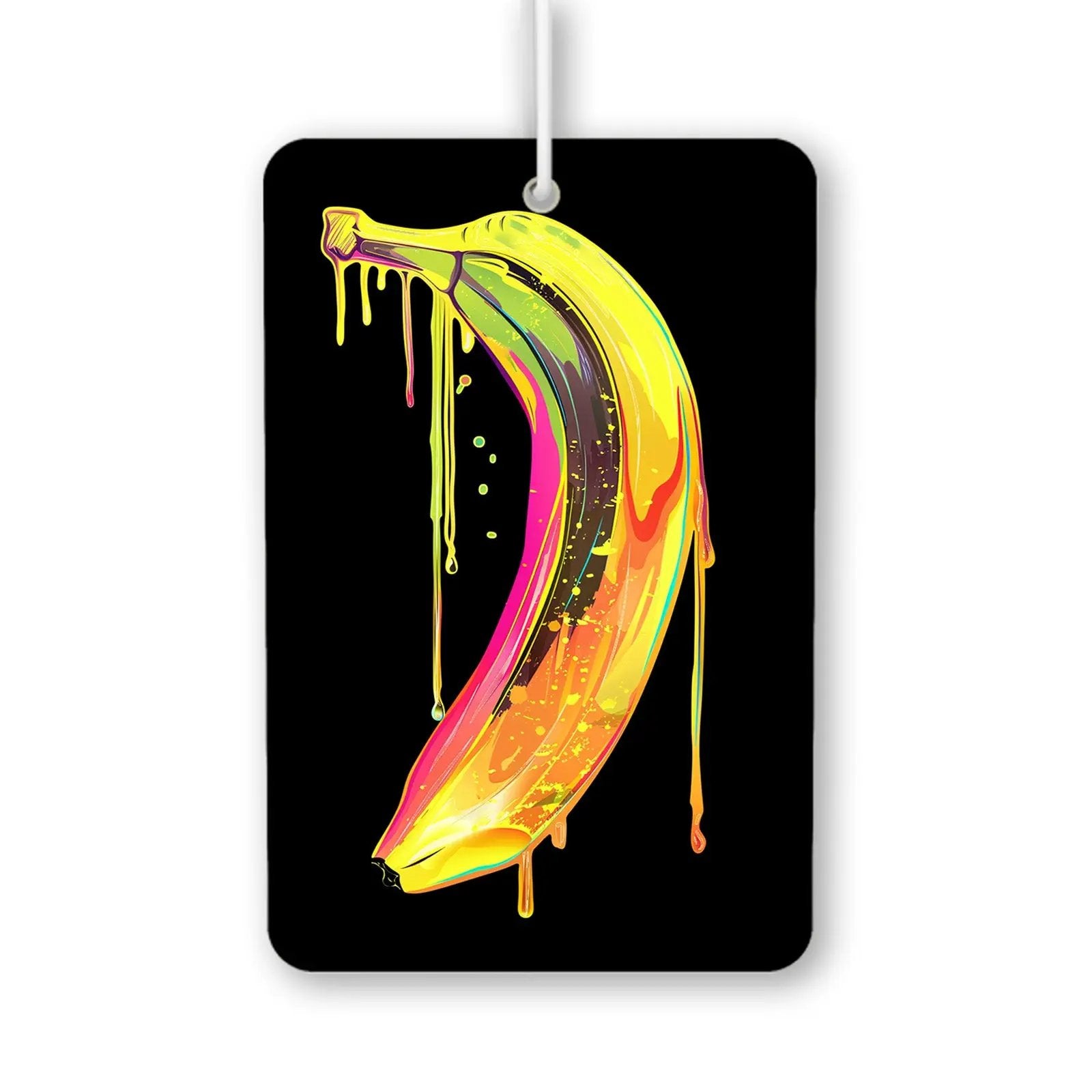 Colorful Dripping Banana Air Freshener