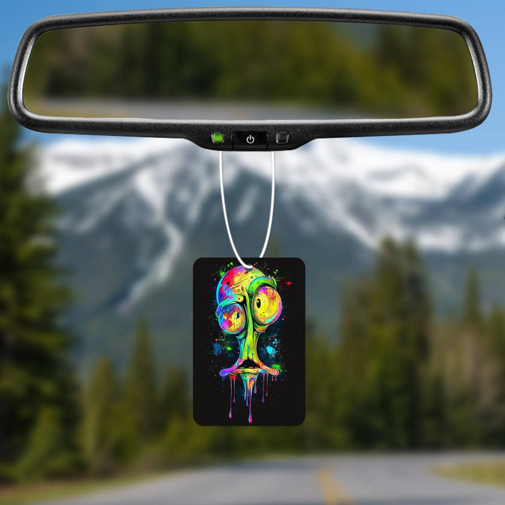 Colorful Dripping Face Air Freshener