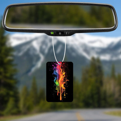 Colorful Dripping Flame Air Freshener