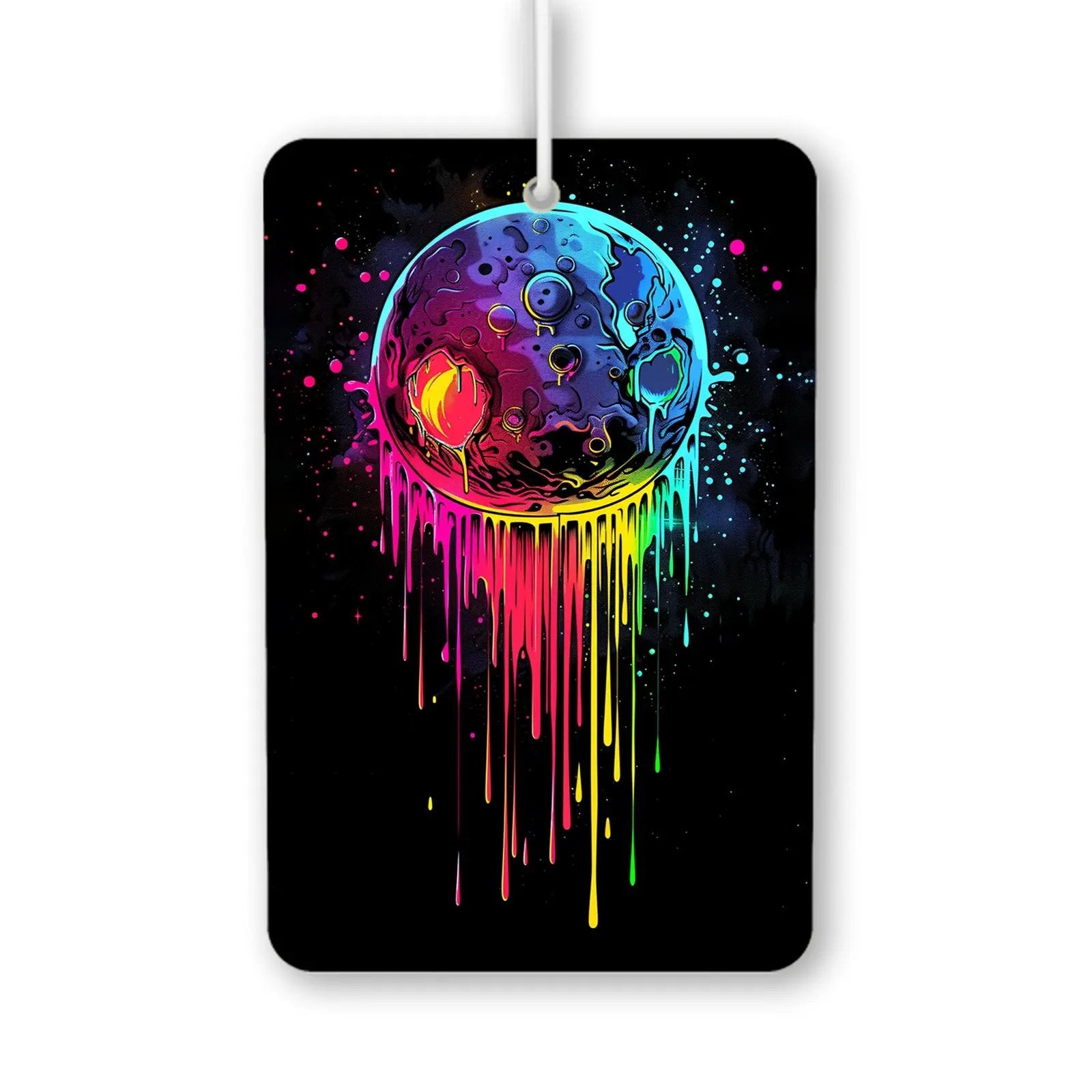 Colorful Dripping Galaxy Air Freshener