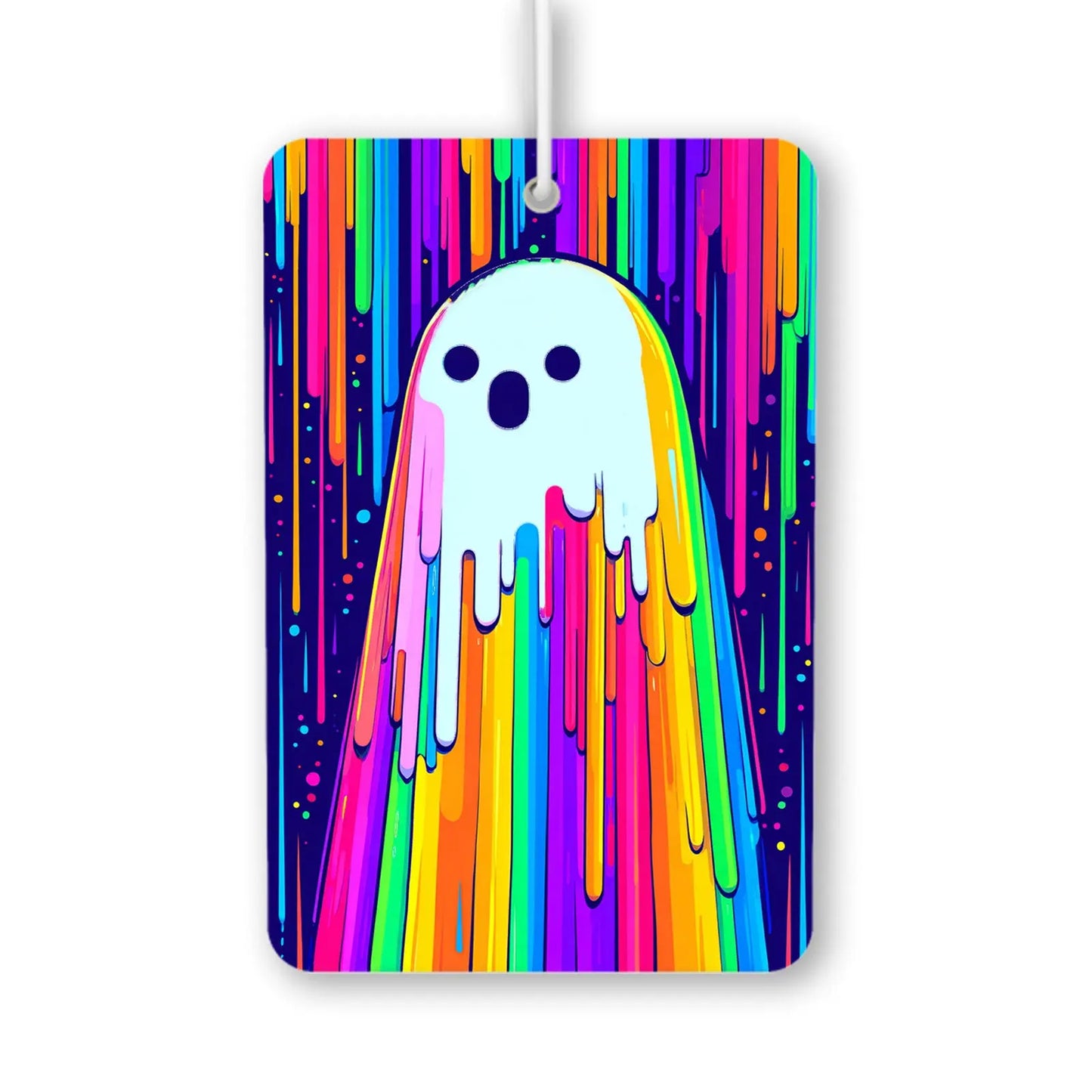 Colorful Dripping Ghost Air Freshener