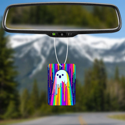 Colorful Dripping Ghost Air Freshener