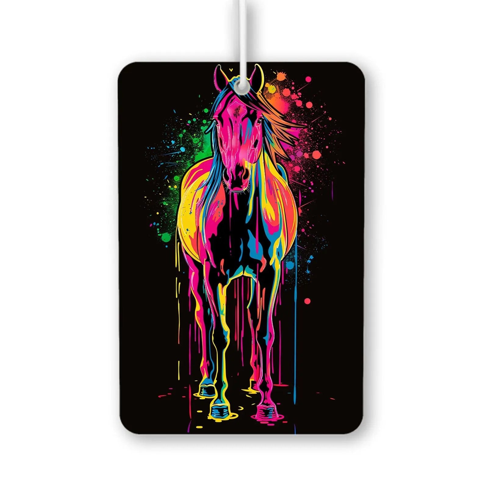 Colorful Dripping Horse Air Freshener
