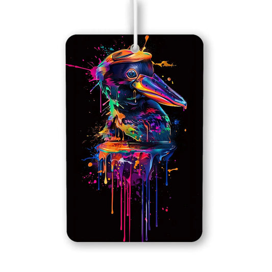 Colorful Duck Art Air Freshener