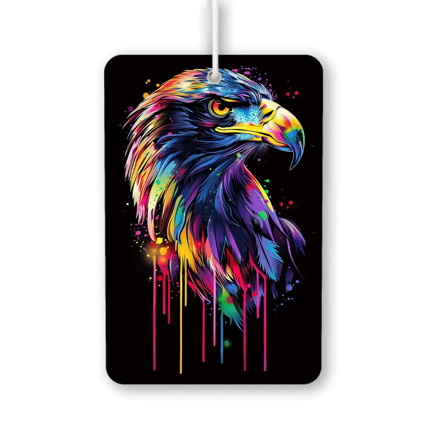Colorful Eagle Air Freshener