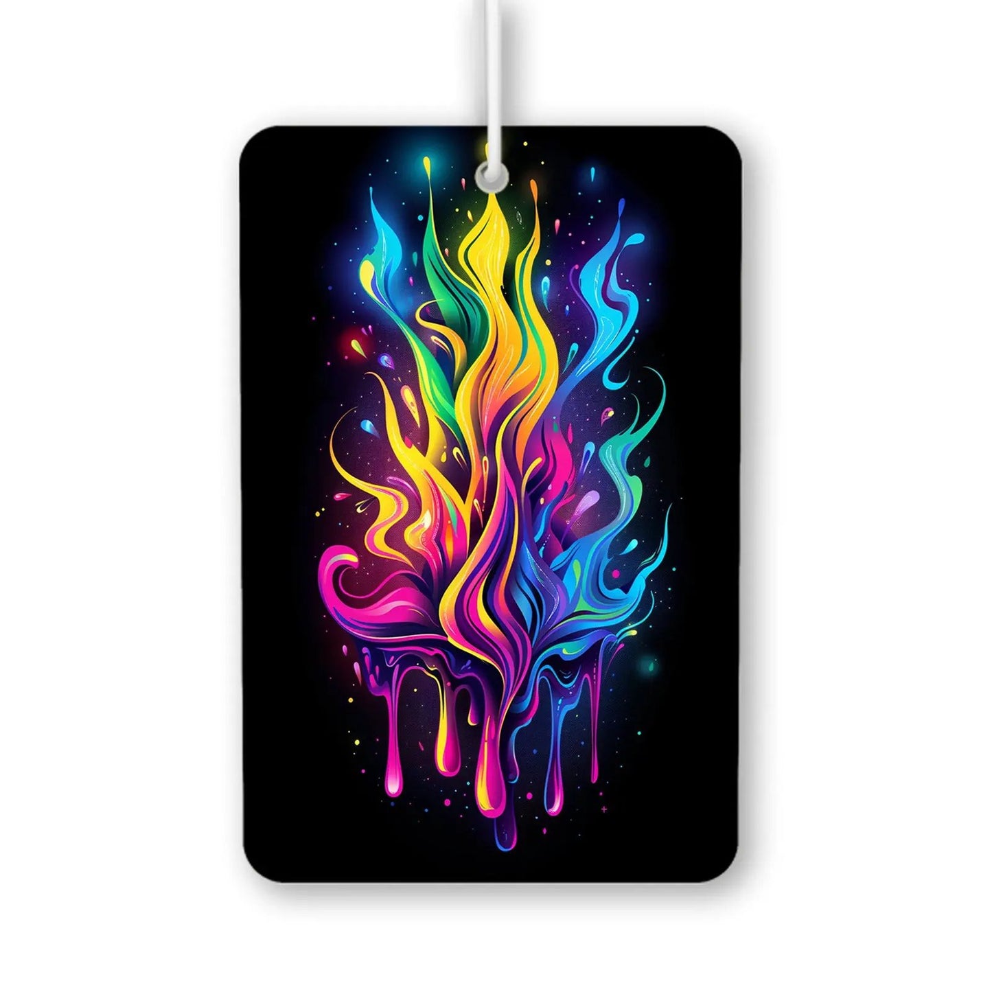 Colorful Flame Design Air Freshener