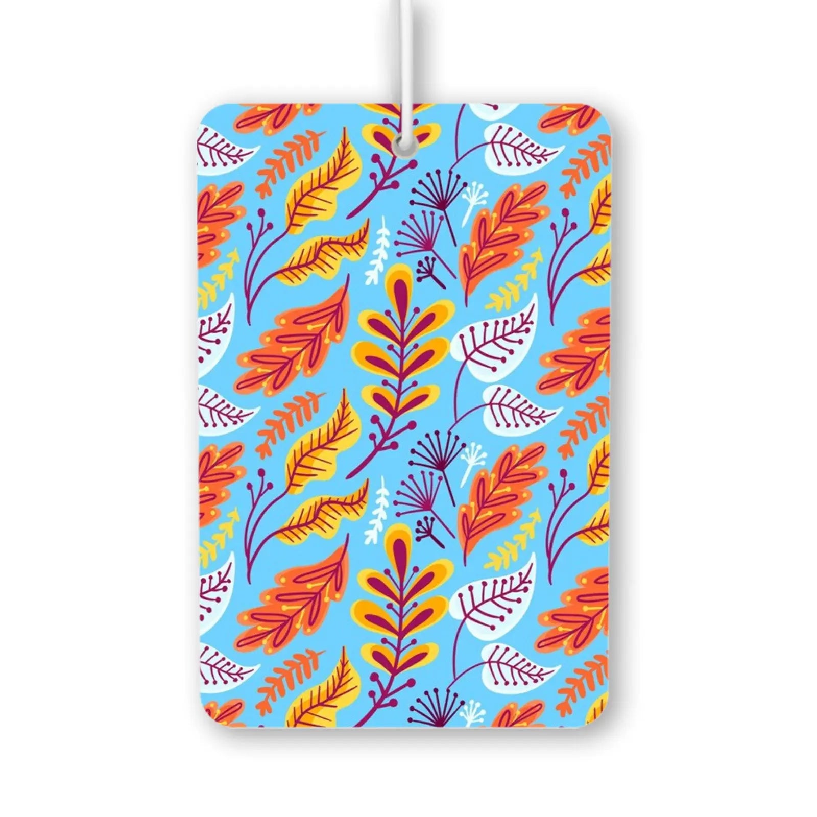 Colorful Floral Pattern Air Freshener