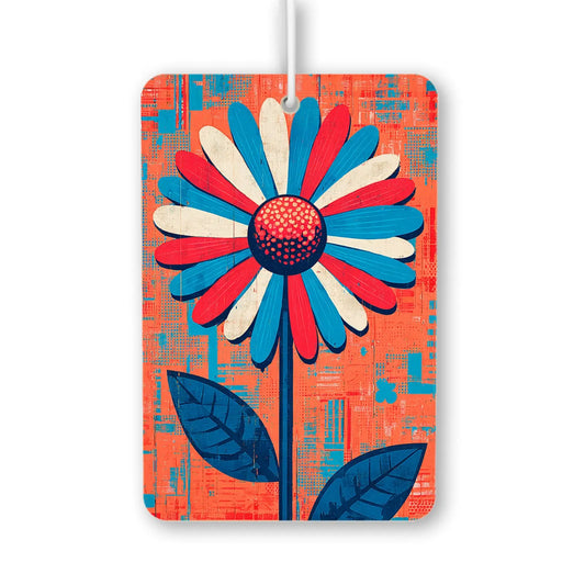 Colorful Flower Design Air Freshener