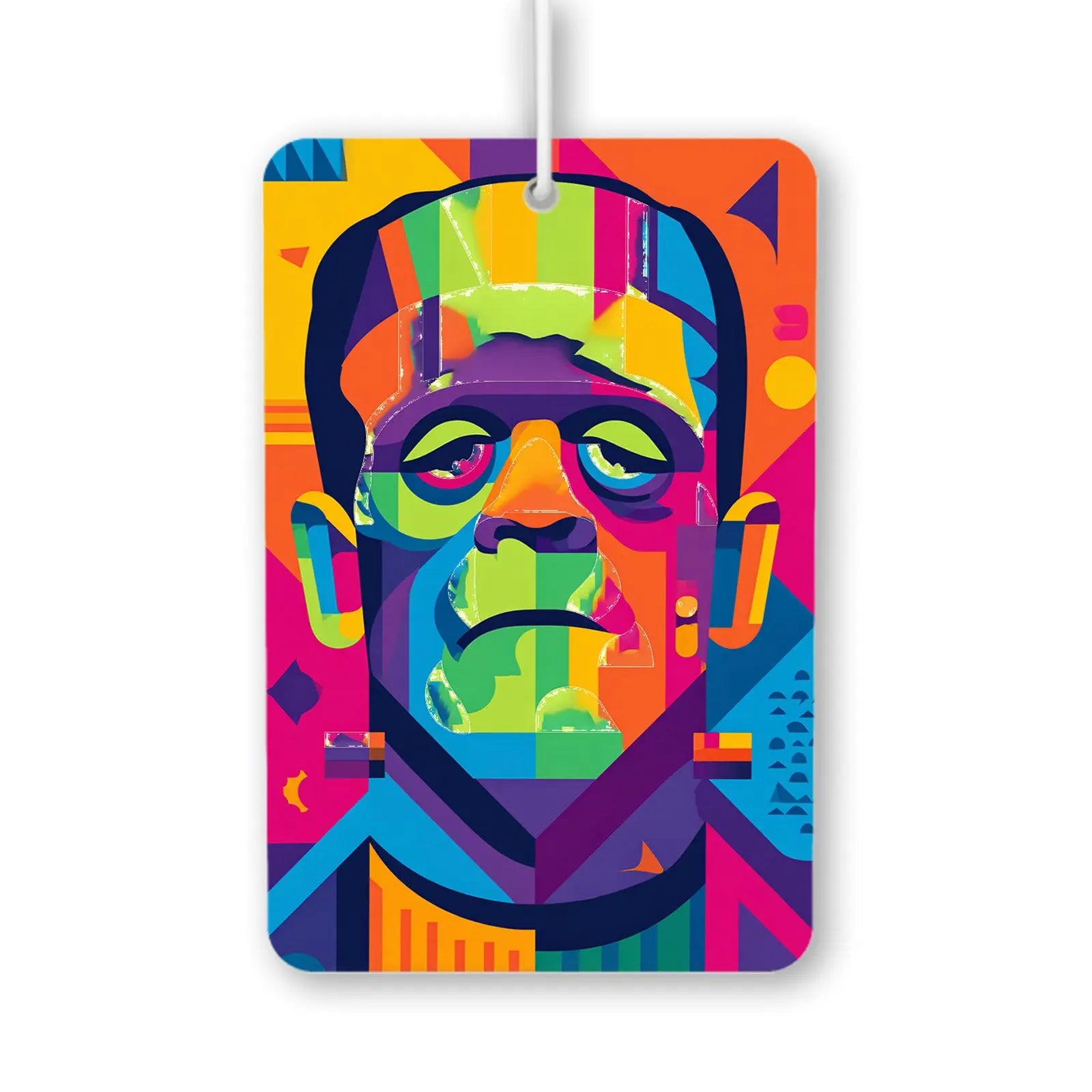 Colorful Frankenstein Art Print Air Freshener