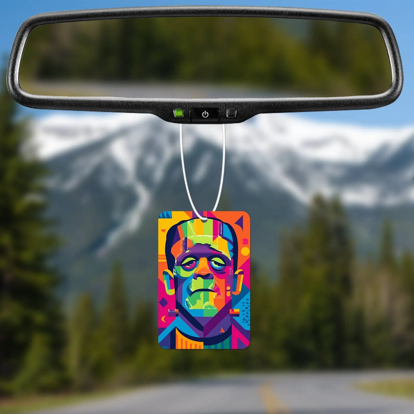 Colorful Frankenstein Art Print Air Freshener