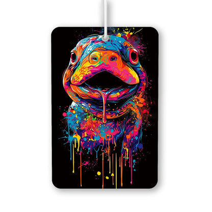 Colorful Frog Art Air Freshener
