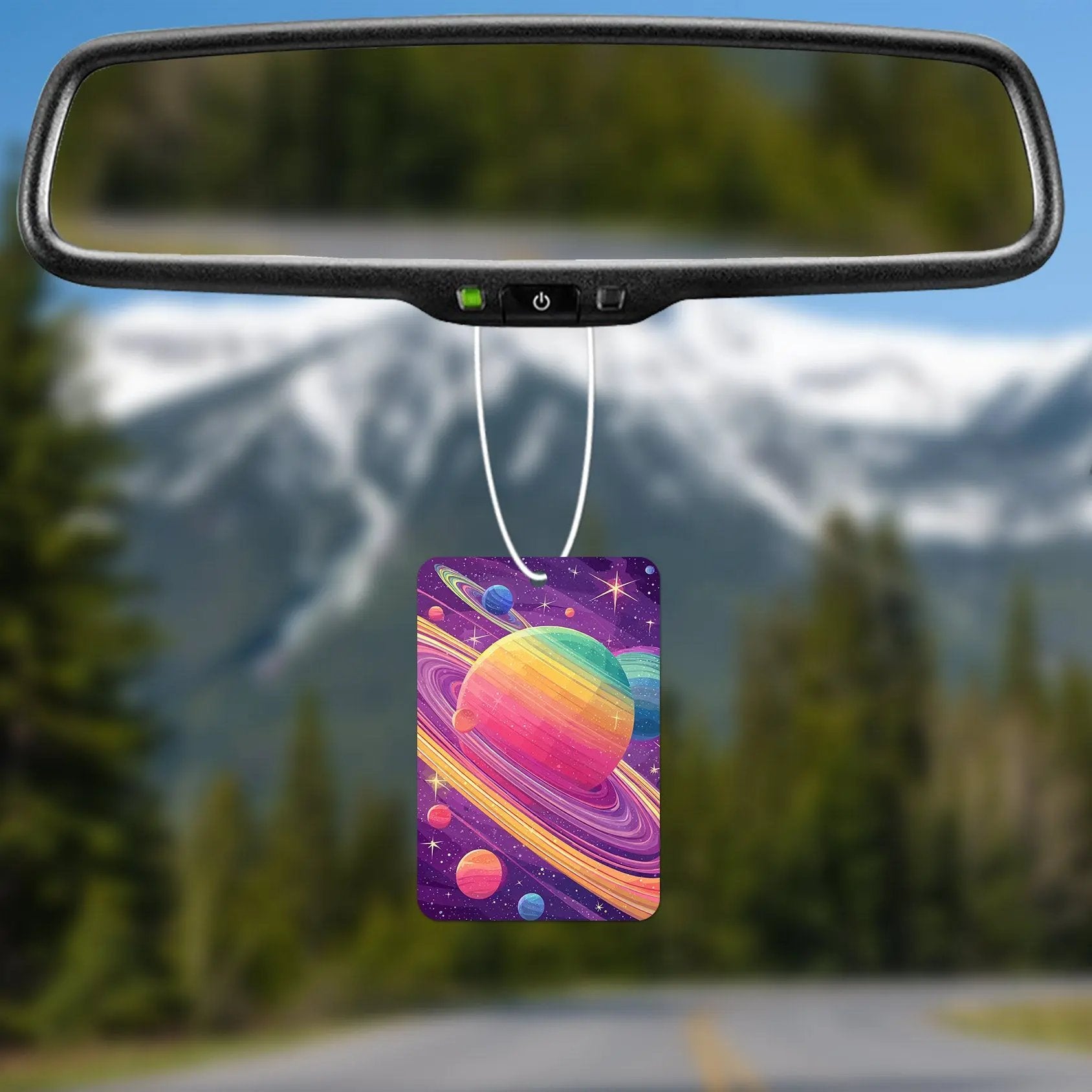 Colorful Galaxy Air Freshener