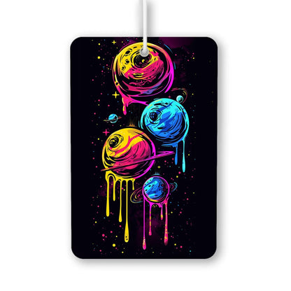 Colorful Galaxy Planets Air Freshener