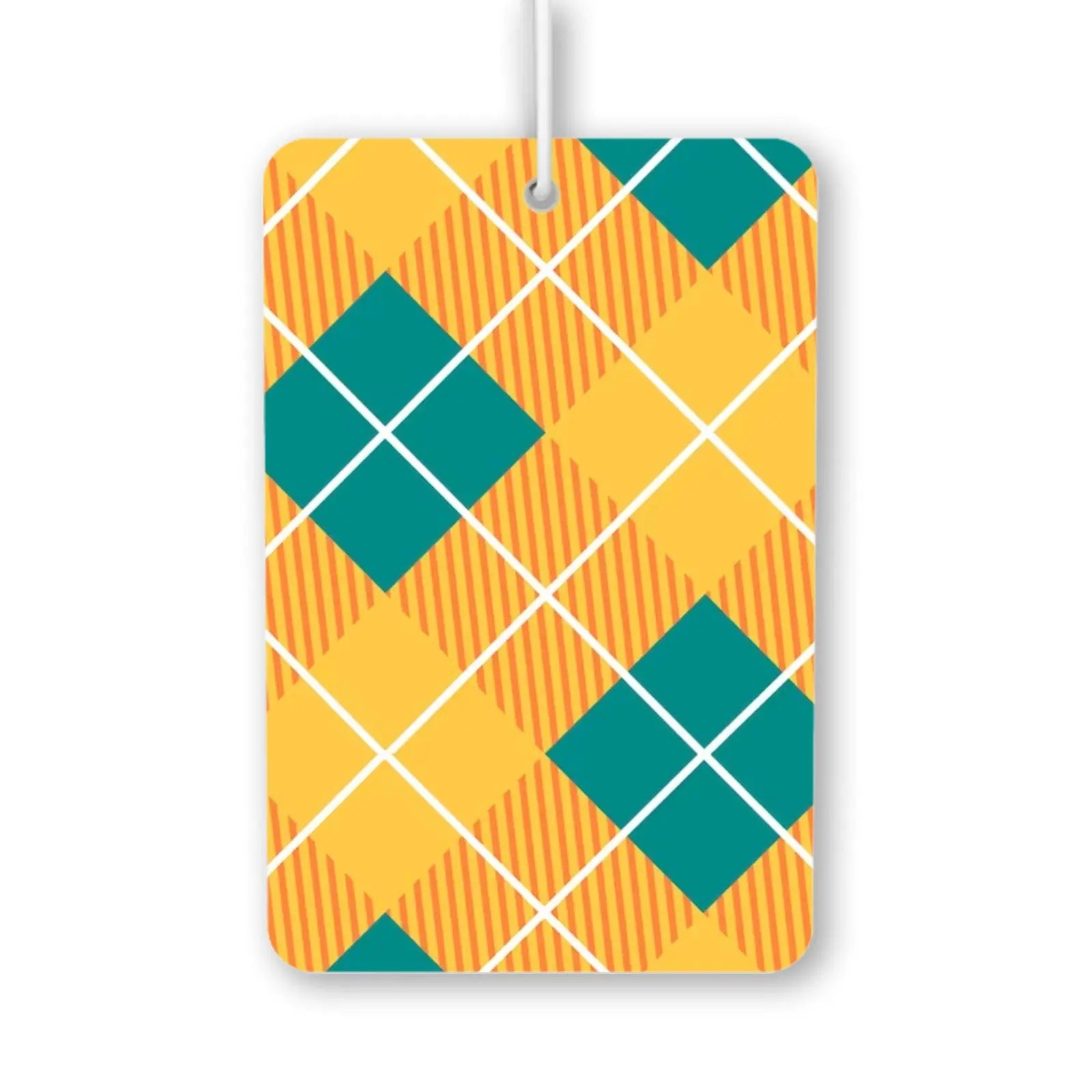 Colorful Geometric Pattern Air Freshener