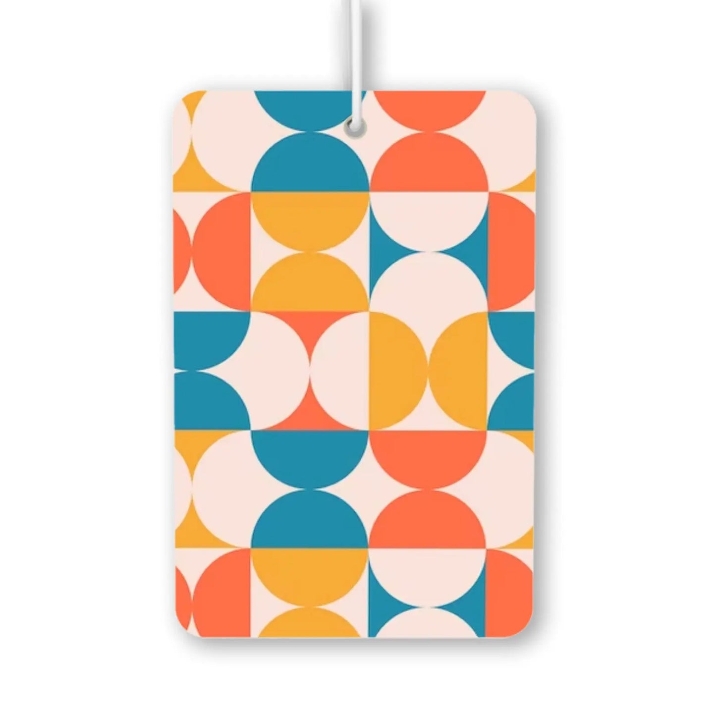 Colorful Geometric Pattern Air Freshener