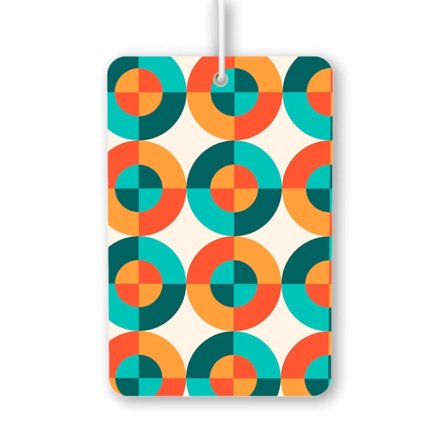 Colorful Geometric Pattern Air Freshener